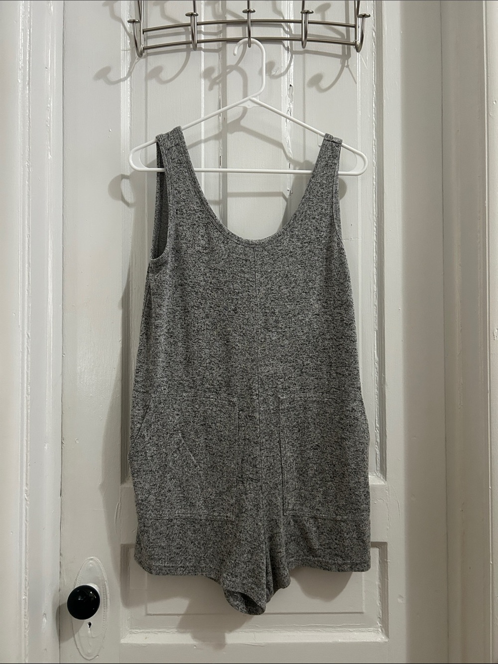 Grey Knit Romper- Old Navy